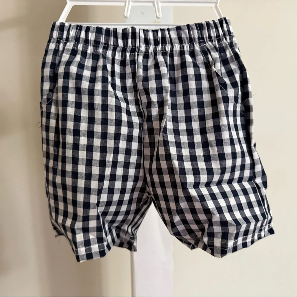 New Smocked I Love Dad Short Set - Size 2-3